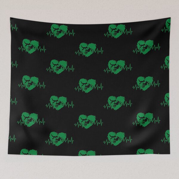 Item preview, Heart Beat Dirt Bike -Motocross designed and sold by Rally-Girl.