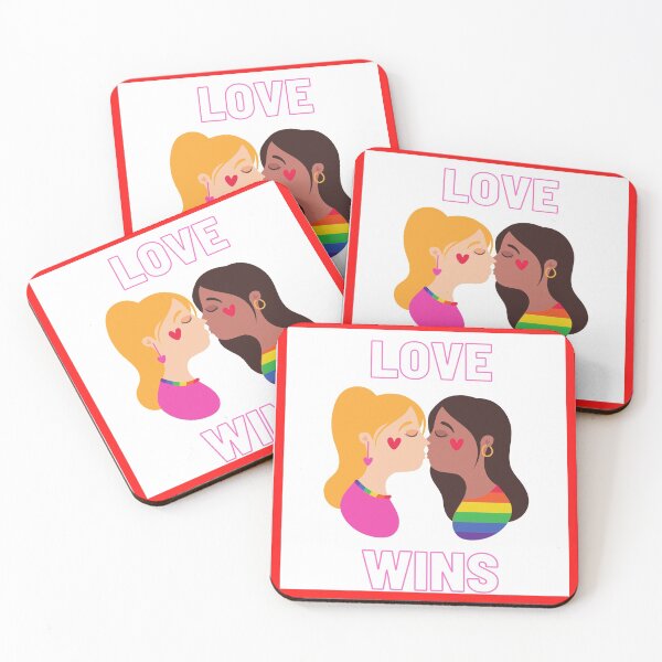 Artikelvorschau, Liebe gewinnt LGBTQA+ Rot entworfen und verkauft von designsbyreaia.