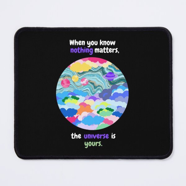 Item preview, When you know nothing matters, the universe is yours designed and sold by LukjanovArt.