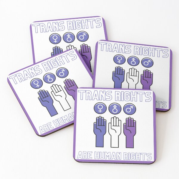Artikelvorschau, Trans-Rechte sind Menschenrechte LGBTQA+ entworfen und verkauft von designsbyreaia.