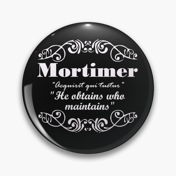 Artikelvorschau, Mortimer Nachname Nachname Nachname Motto entworfen und verkauft von BagTown Clans.
