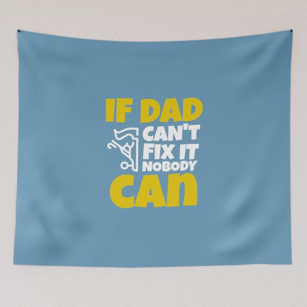 Item preview, If Dad Can't Fix It Nobody Can- Woodworking Carpentry Fun Design - Woodworking Gifts  designed and sold by WoodWorkingInc.