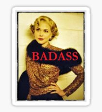 Sutton Foster BADASS Sticker