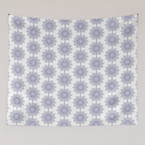 Item preview, Blue Flower Mandala Art designed and sold by Trinket-Trickster.