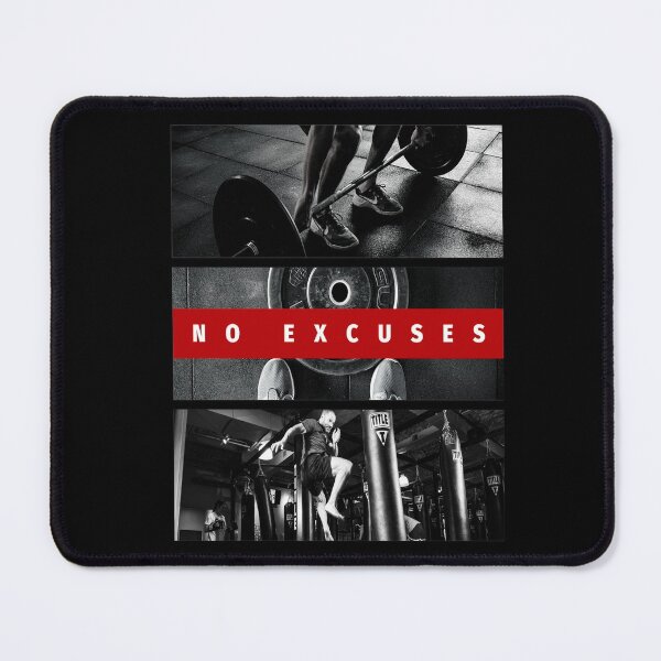 Item preview, No Excuses, Fitness Design designed and sold by lmcvinco.