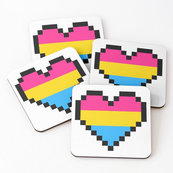 Item preview, Pansexual Pride Heart #2 designed and sold by NovotnyDesigns.