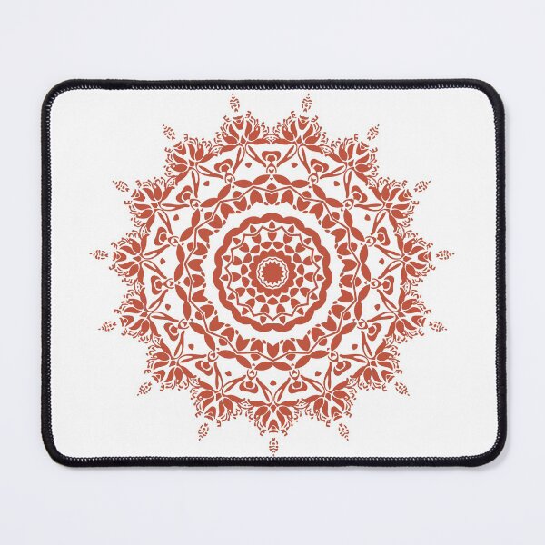 Item preview, Red Flower Mandala Art designed and sold by Trinket-Trickster.