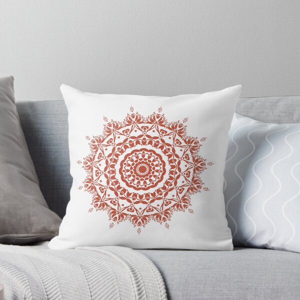 Item preview, Red Flower Mandala Art designed and sold by Trinket-Trickster.