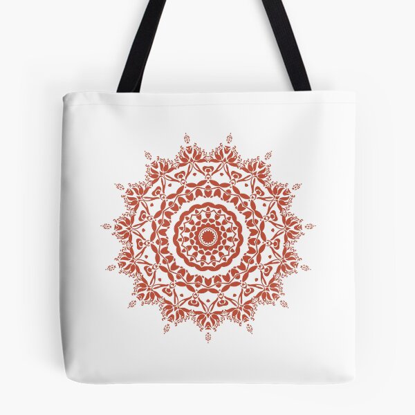 Item preview, Red Flower Mandala Art designed and sold by Trinket-Trickster.