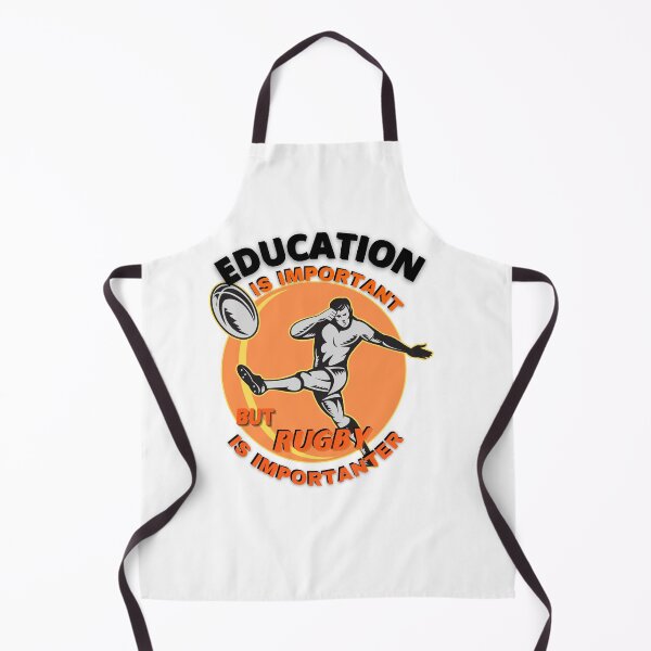 Item preview, EDUCATION IS IMPORTANT BUT RUGBY IS IMPORTANTER designed and sold by Innovational.