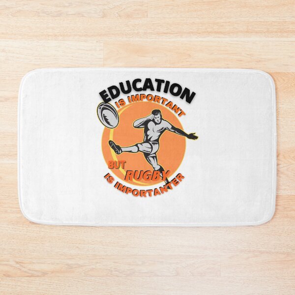Item preview, EDUCATION IS IMPORTANT BUT RUGBY IS IMPORTANTER designed and sold by Innovational.