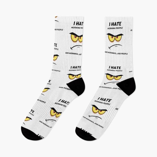 Item preview, I hate mornings and people designed and sold by Ninjawhere.