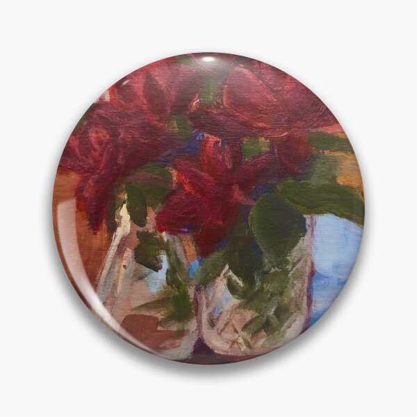 Item preview, Still Life with Roses and Erlenmeyer Flask designed and sold by artscimeg.