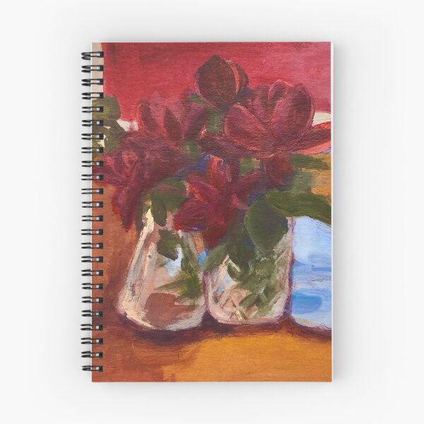 Item preview, Still Life with Roses and Erlenmeyer Flask designed and sold by artscimeg.