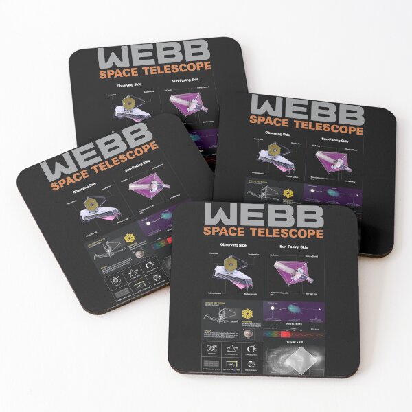 Item preview, James Webb Space Telescope Hexagon Mirror Launch designed and sold by marboywonderboy.