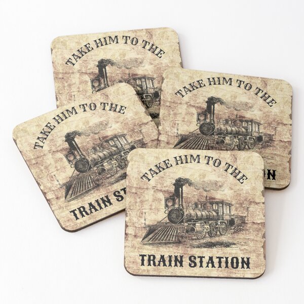 Artikelvorschau, Bring ihn zum Bahnhof entworfen und verkauft von JAMMCREATIONS.