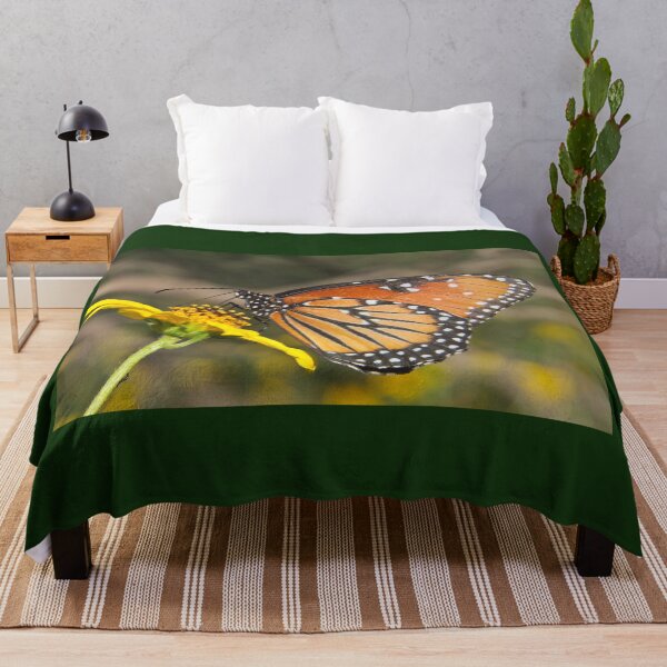 Item preview, 543 Monarch Butterfly On A Yellow Flower designed and sold by ptosis.