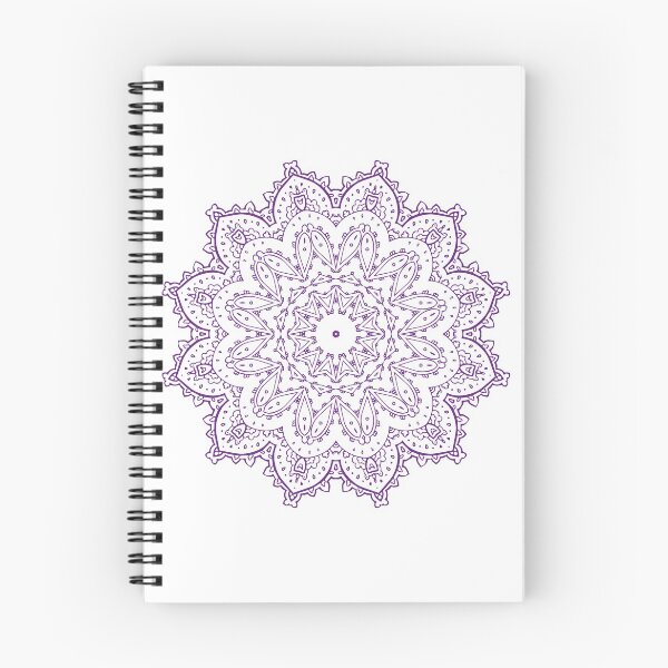Item preview, Purple Flower Mandala Art designed and sold by Trinket-Trickster.