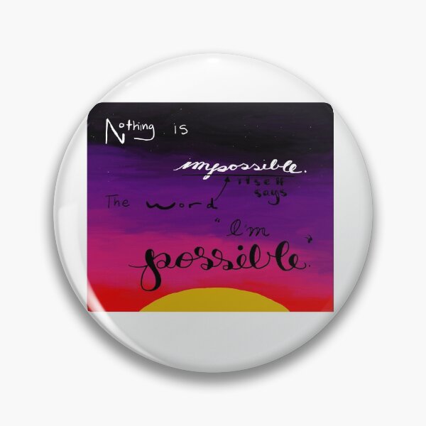 Item preview, "I'm Possible" designed and sold by AddyCats.