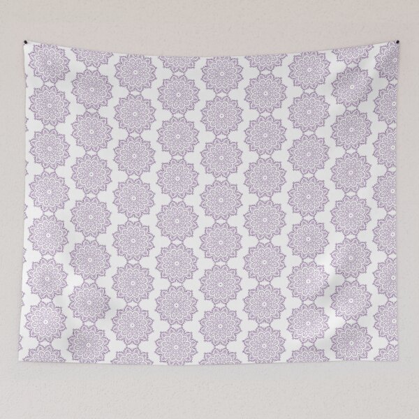 Item preview, Purple Flower Mandala Art designed and sold by Trinket-Trickster.