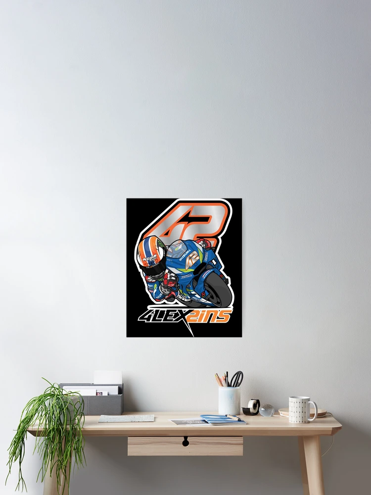 Thumbnail 2 of 3, Poster, Pro Motorbike Rider Racing designed and sold by BeautyFlower111.