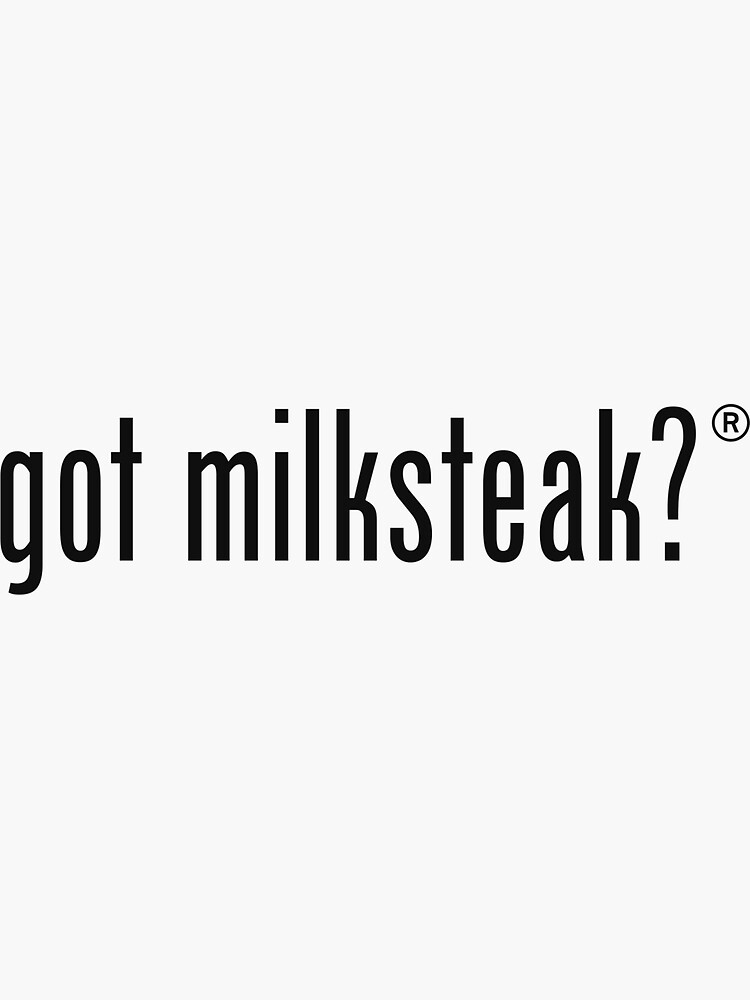 Thumbnail 3 of 3, Sticker, Milksteak Got Milksteak? It's Always Sunny in Philadelphia Charlie Day Charlie Kelly Dee Reynolds The Dennis System designed and sold by nomadique.