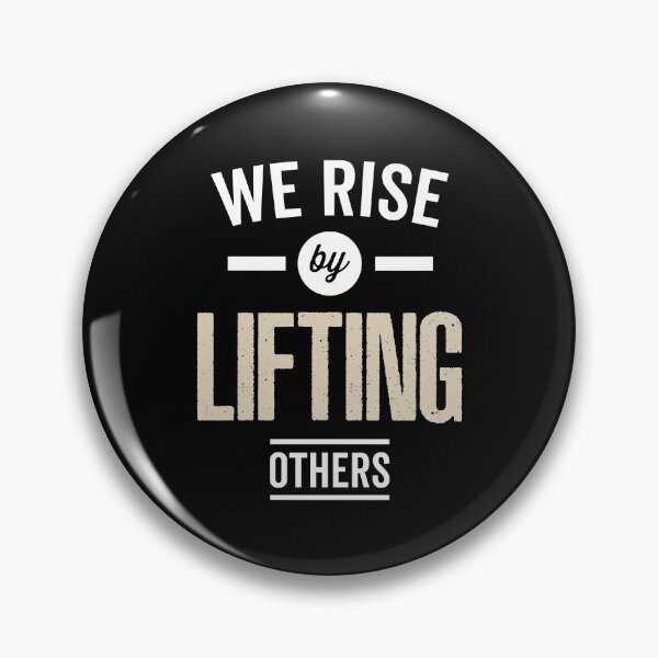 Item preview, We Rise By Lifting Others Motivational Retro designed and sold by wingstar.