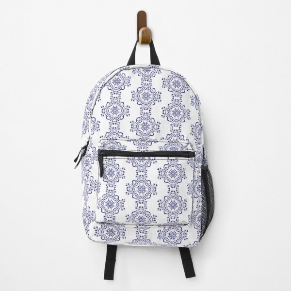 Item preview, Dark Blue Floral Mandala Art designed and sold by Trinket-Trickster.