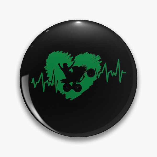 Item preview, Heart Beat Quad -Motocross designed and sold by Rally-Girl.
