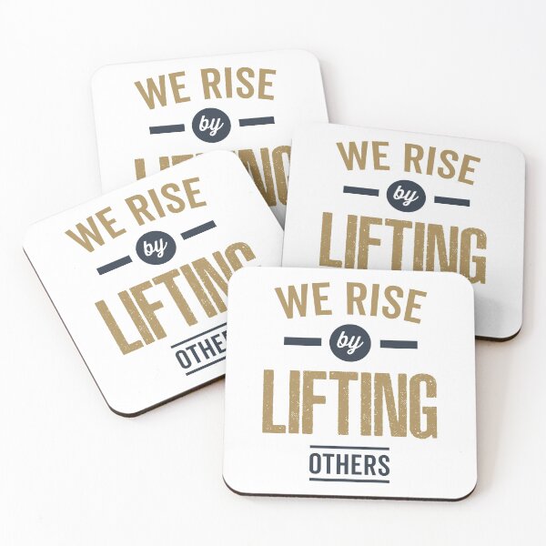 Item preview, We Rise By Lifting Others Motivational Retro designed and sold by wingstar.
