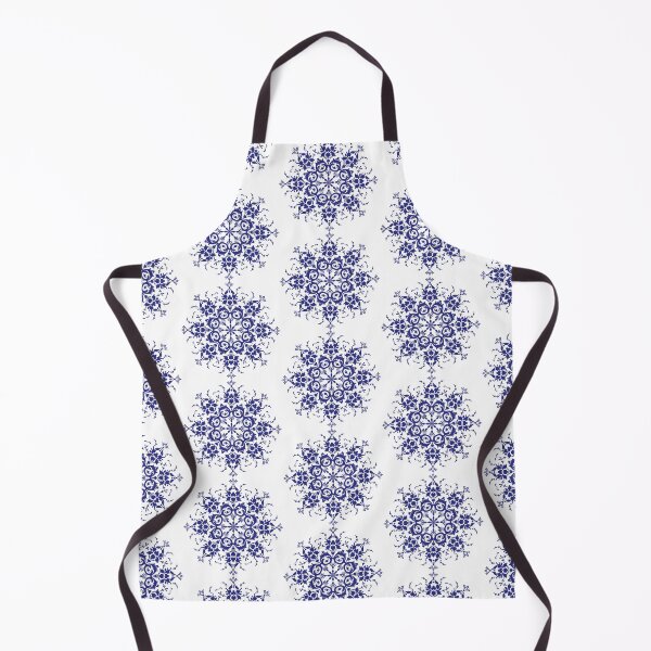 Item preview, Navy Blue Floral Mandala Art designed and sold by Trinket-Trickster.