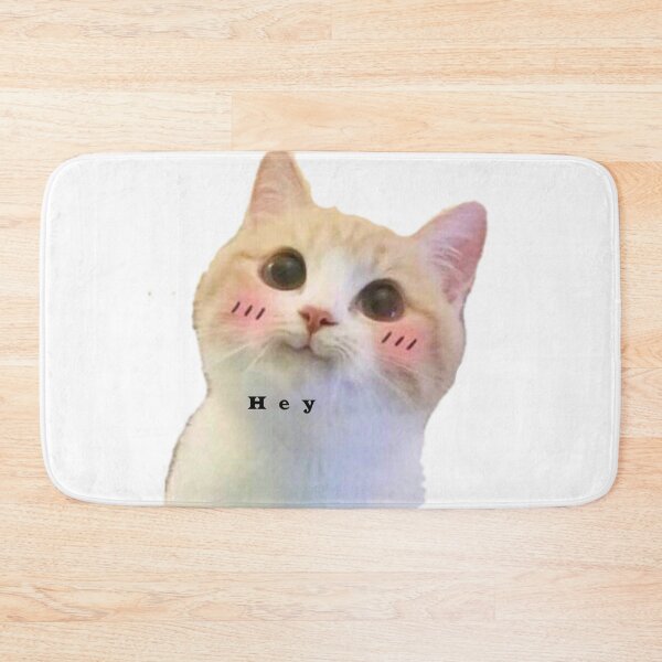 Item preview, Cat Sayes Hey designed and sold by lojy-pink.