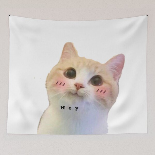 Item preview, Cat Sayes Hey designed and sold by lojy-pink.