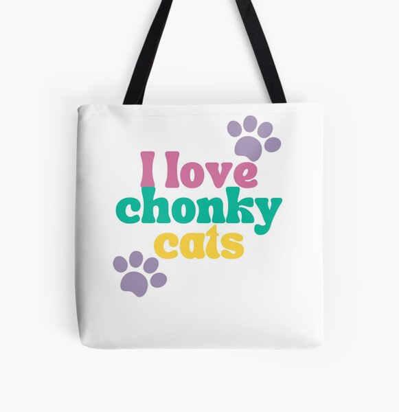 Item preview, I Love Chonky Cats designed and sold by FunSheTees.