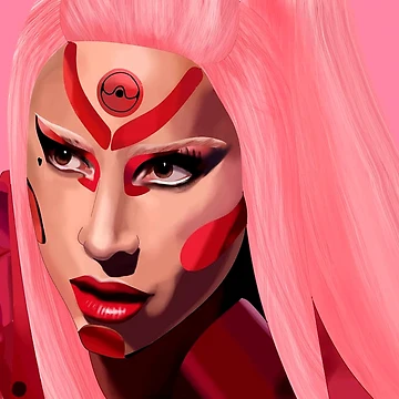 Artwork thumbnail, ladygaga by ROOGERT-ART