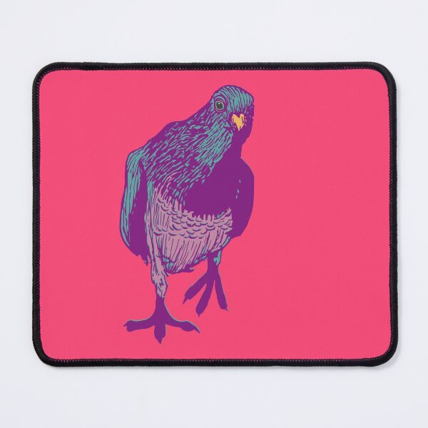 Item preview, Pigeon in bright colors designed and sold by Davida Fernandez.