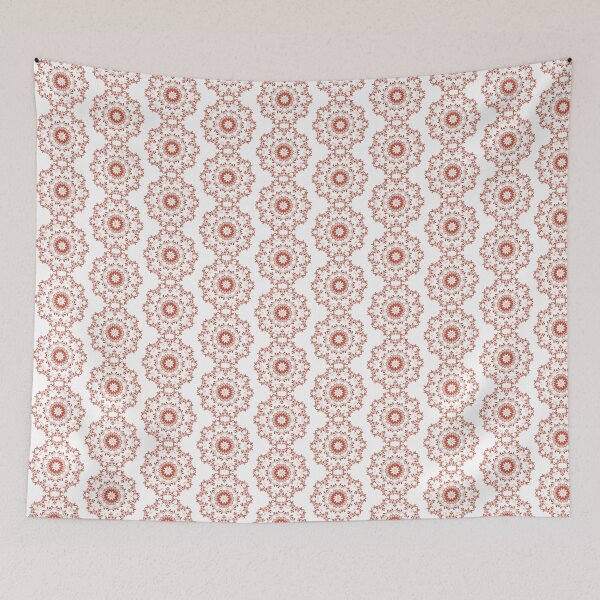 Item preview, Red Floral Mandala Art designed and sold by Trinket-Trickster.