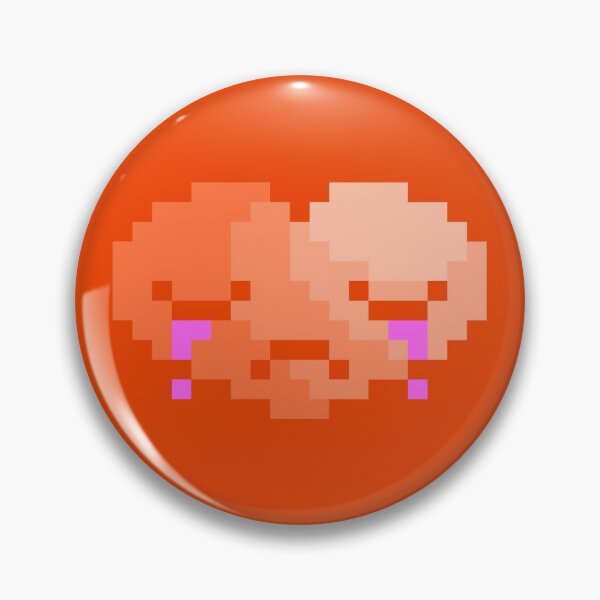 Item preview, Sad Pixel Heart, Orange designed and sold by rin3d .