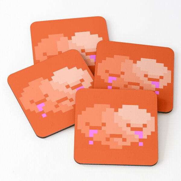 Item preview, Sad Pixel Heart, Orange designed and sold by rin3d .