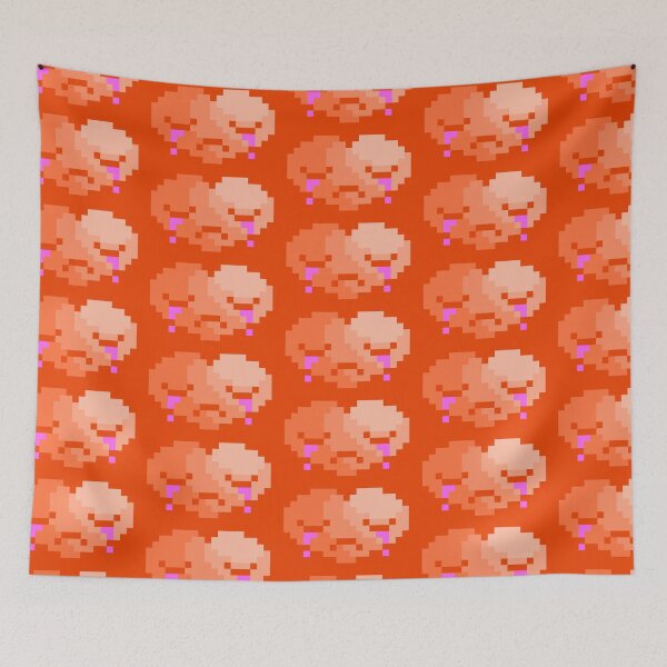 Item preview, Sad Pixel Heart, Orange designed and sold by rin3d .