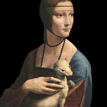 Artwork thumbnail, The Lady with an Ermine - Leonardo Da Vinci by ArtMemory