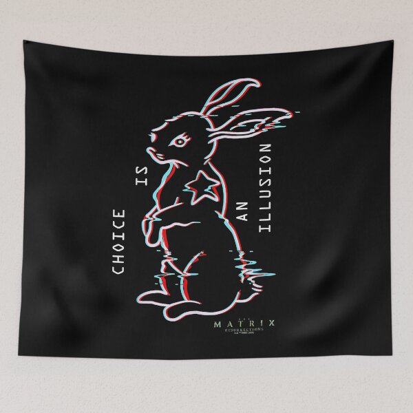 Item preview, The Matrix Resurrections White Rabbit Classic  designed and sold by CraigKing.