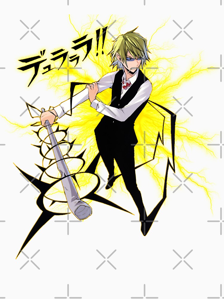 Aperçu 7 sur 7. T-shirt classique avec l'œuvre Country Music Shizuo Heiwajima Durarara Cool Graphic Gifts créée et vendue par Timothymati2828.