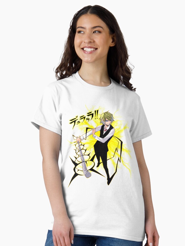 Aperçu 2 sur 7. T-shirt classique avec l'œuvre Country Music Shizuo Heiwajima Durarara Cool Graphic Gifts créée et vendue par Timothymati2828.