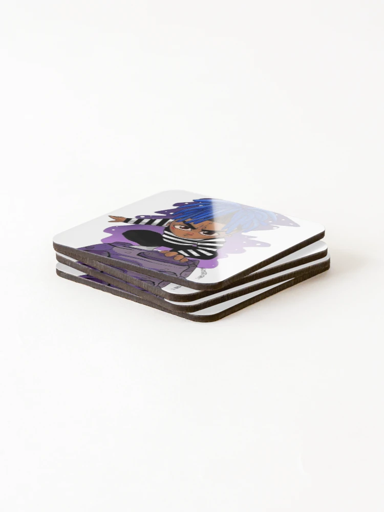 Thumbnail 4 of 5, Coasters (Set of 4), xxxtentacionsad designed and sold by ROOGERT-ART.