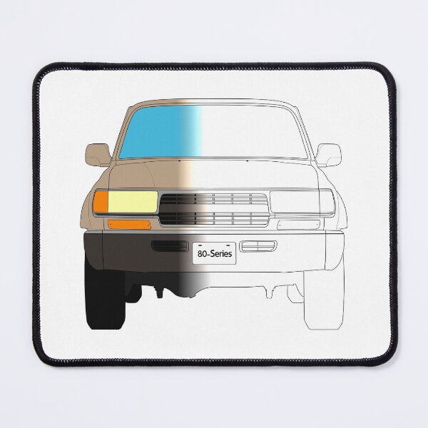 Item preview, '80-Series' - Toyota Land Cruiser 80 - Outline Series #4 designed and sold by Dark Enterprises.
