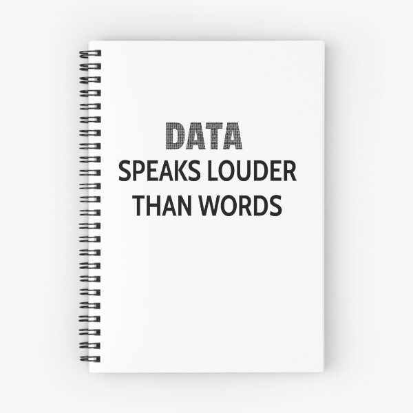 Item preview, Data Speaks Louder Than Words, Data Analyst, Data Scientist, Data Engineer, Data Viz, BI Developer designed and sold by DataAndBeyond.