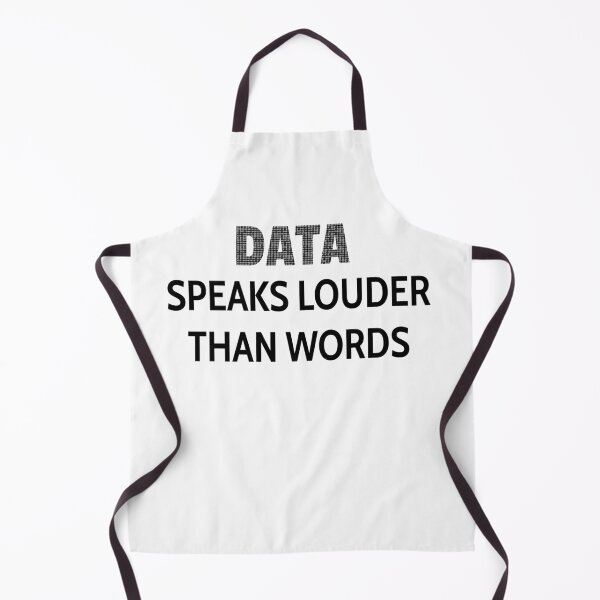 Item preview, Data Speaks Louder Than Words, Data Analyst, Data Scientist, Data Engineer, Data Viz, BI Developer designed and sold by DataAndBeyond.