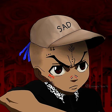 Artwork thumbnail, xxxtentacionsad by ROOGERT-ART