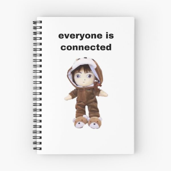 Item preview, everyone is connected lain designed and sold by karlawaifu.